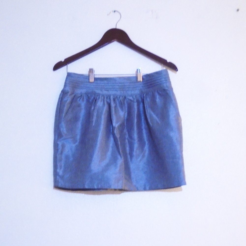Lucca Couture sz 8 sheen mini skirt